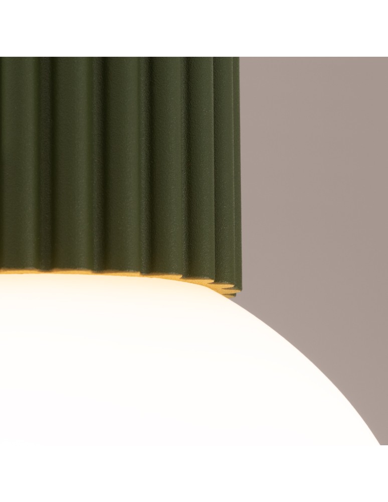 Ceiling lamps spheres - Sollux Plafond HALO olive green IP44 SL.1723 - product kolory-swiatla.pl 4