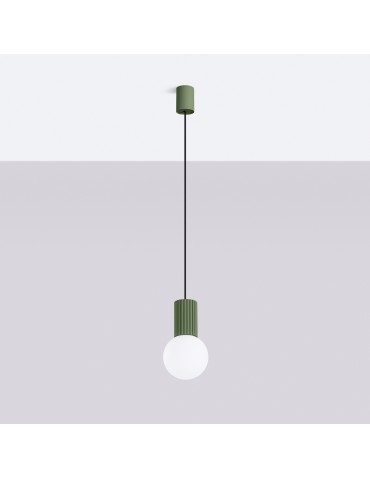 Sollux HALO 1 hanging lamp green olive SL.1724 - product 2