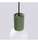 Pendant lamps spheres - Sollux HALO 1 hanging lamp green olive SL.1724 - product 7