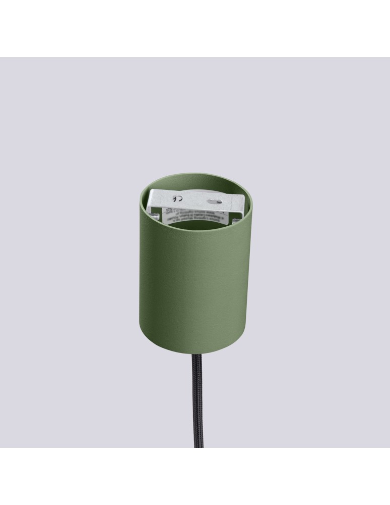 Pendant lamps spheres - Sollux HALO 1 hanging lamp green olive SL.1724 - product kolory-swiatla.pl 8