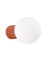 Sollux Wall lamp HALO ochre red IP44 SL.1727