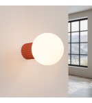 Wall lamps spheres - Sollux Wall lamp HALO ochre red IP44 SL.1727 - product 3