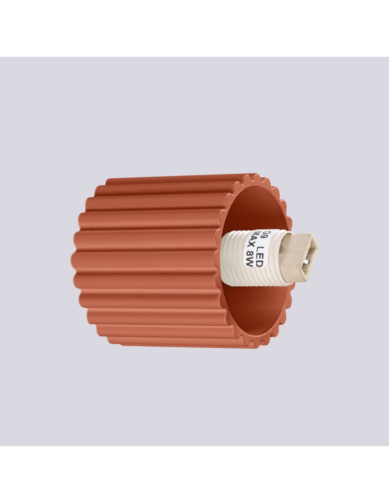 Wall lamps spheres - Sollux Wall lamp HALO ochre red IP44 SL.1727 - product kolory-swiatla.pl 6