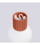 Wall lamps spheres - Sollux Wall lamp HALO ochre red IP44 SL.1727 - product 7