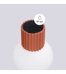 Wall lamps spheres - Sollux Wall lamp HALO ochre red IP44 SL.1727 - product 8