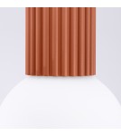 Ceiling lamps spheres - Sollux Plafond HALO ochre red IP44 SL.1728 - product 5