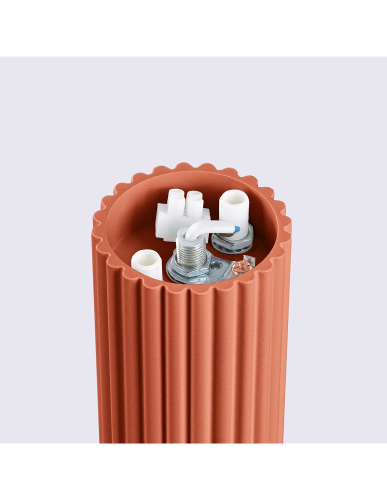 Ceiling lamps spheres - Sollux Plafond HALO ochre red IP44 SL.1728 - product kolory-swiatla.pl 7