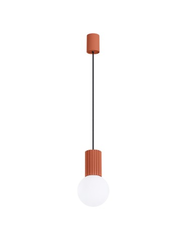 Sollux HALO 1 ochre red pendant lamp SL.1729