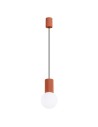 Sollux HALO 1 ochre red pendant lamp SL.1729