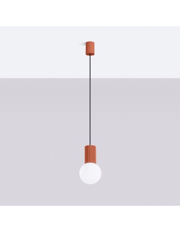 Sollux HALO 1 ochre red pendant lamp SL.1729 - product 2