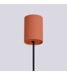 Pendant lamps spheres - Sollux HALO 1 ochre red pendant lamp SL.1729 - product 6