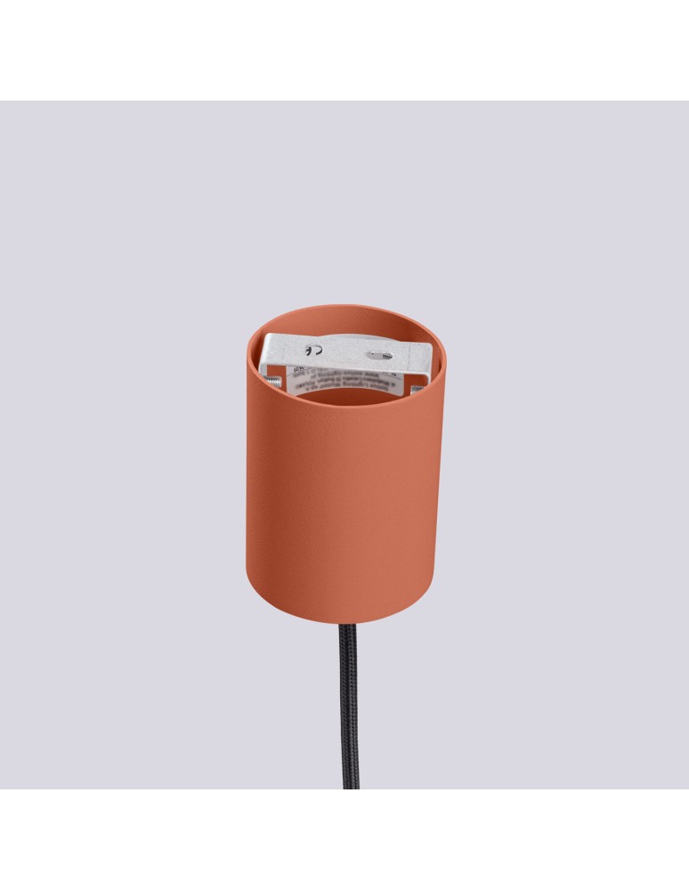 Pendant lamps spheres - Sollux HALO 1 ochre red pendant lamp SL.1729 - product kolory-swiatla.pl 8