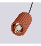 Pendant lamps spheres - Sollux HALO 1 ochre red pendant lamp SL.1729 - product 9