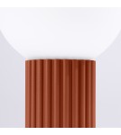 Sollux Lampa biurkowa HALO ochra czerwona SL.1731