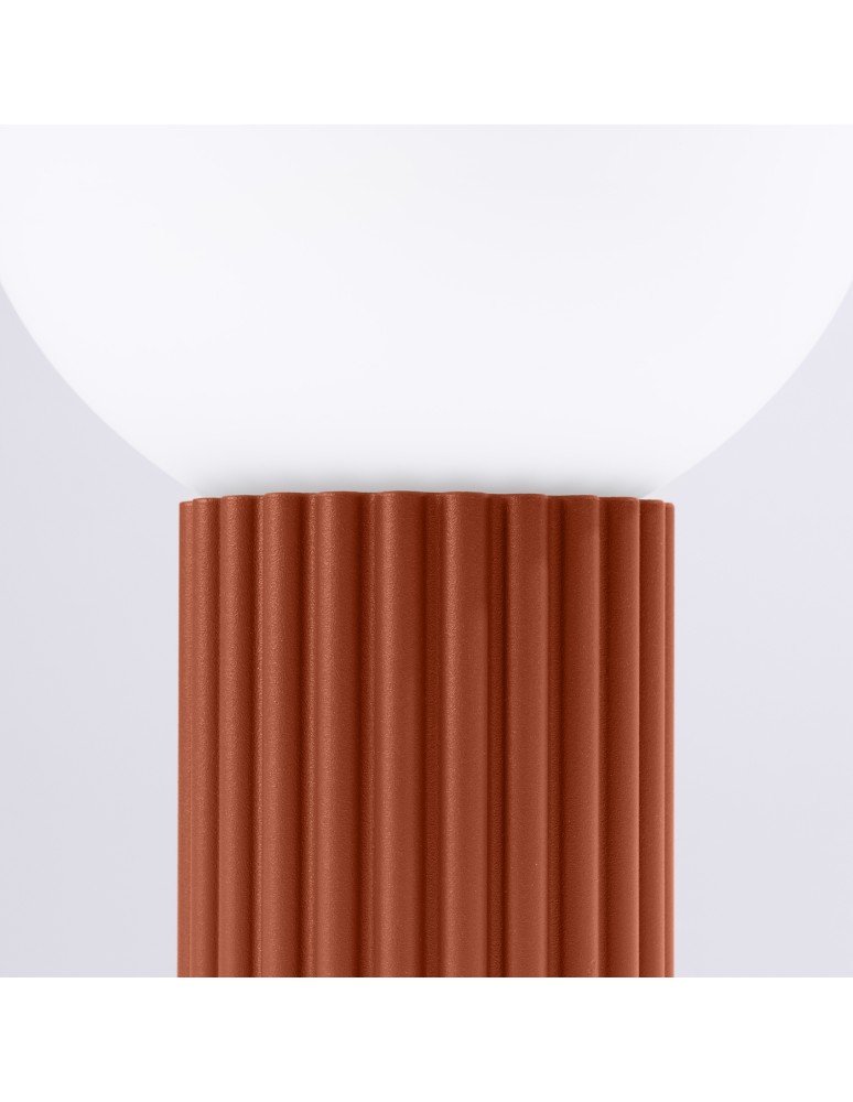 Decorative table lamps - Sollux HALO ochre red desk lamp SL.1731 - product kolory-swiatla.pl 4