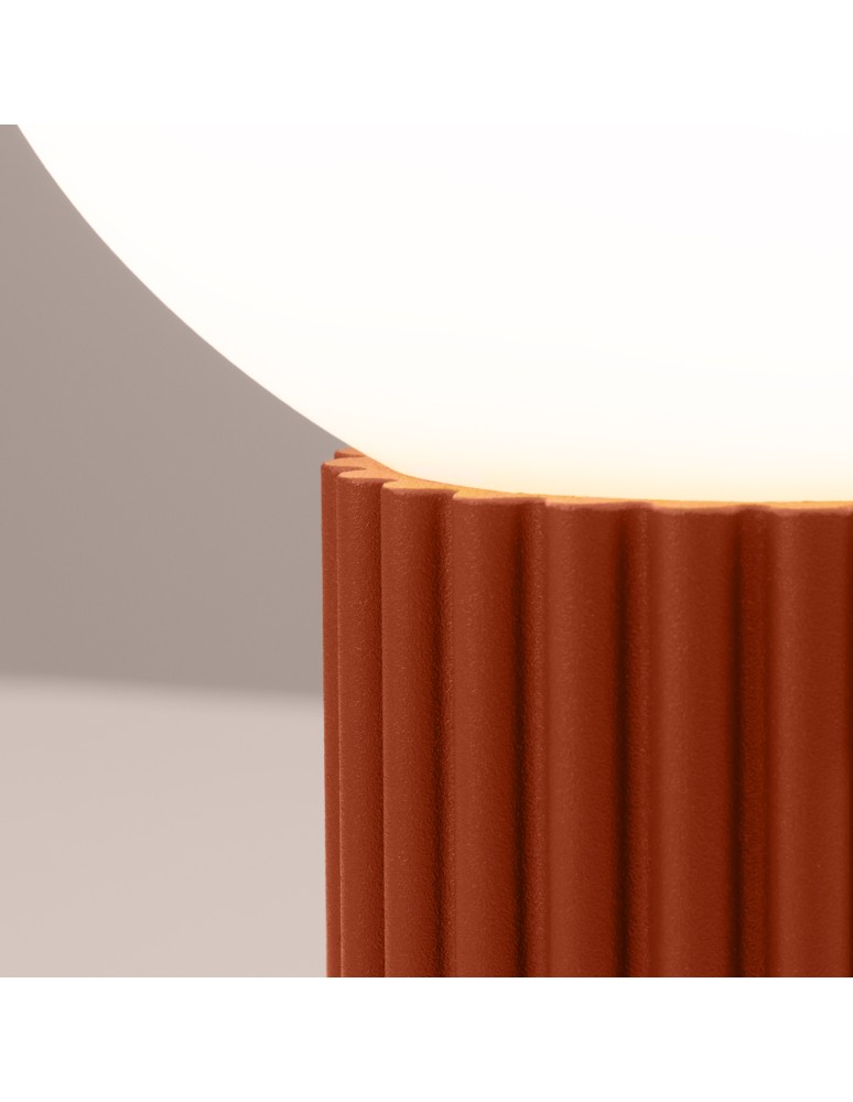 Decorative table lamps - Sollux HALO ochre red desk lamp SL.1731 - product kolory-swiatla.pl 6