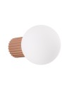 Sollux Wall lamp HALO mocca IP44 SL.1732