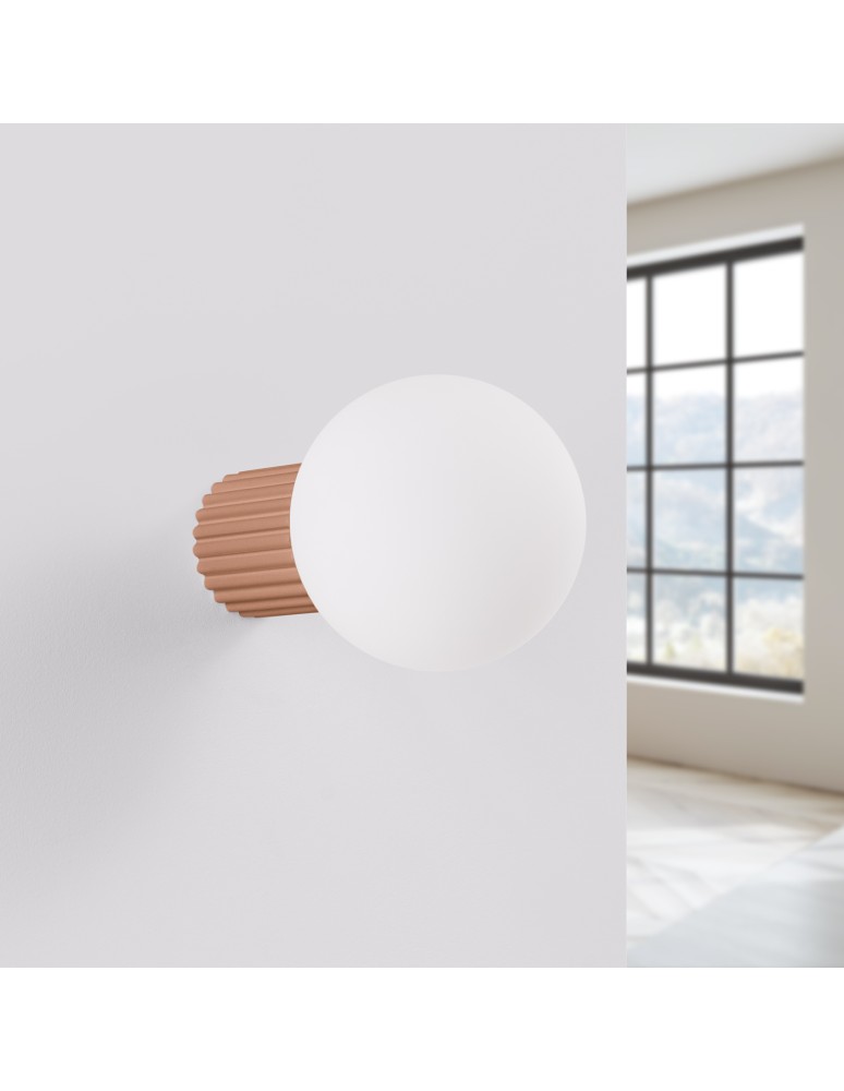 Sollux Kinkiet HALO mocca IP44 SL.1732