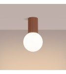 Ceiling lamps spheres - Sollux Plafond HALO mocca IP44 SL.1733 - product 3