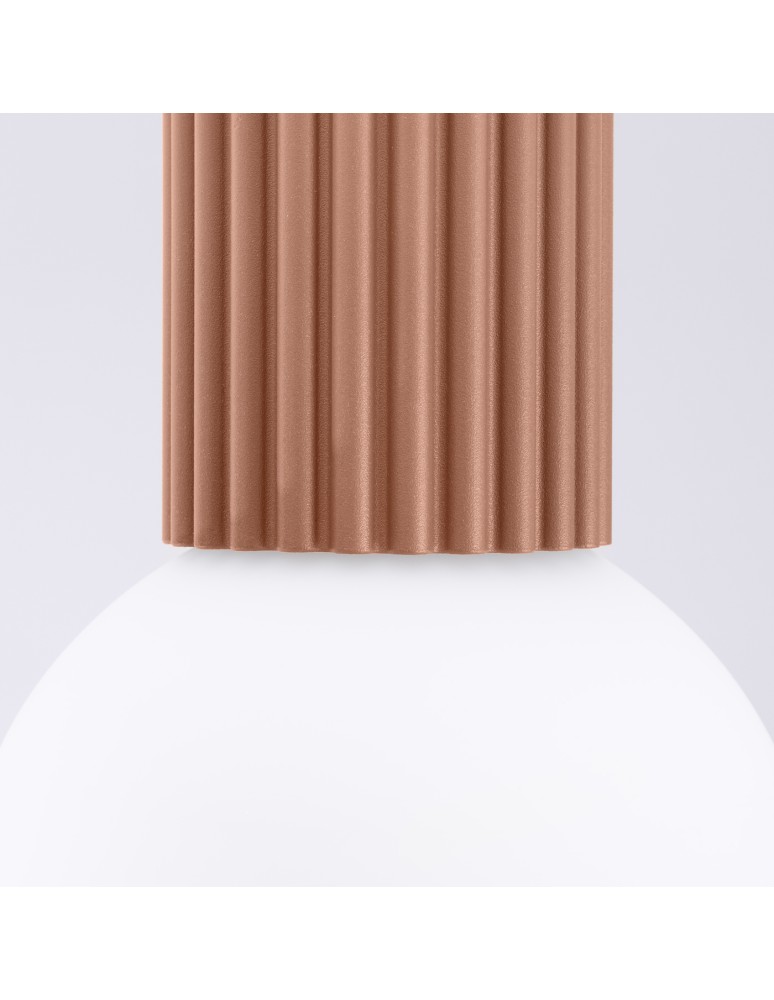 Ceiling lamps spheres - Sollux Plafond HALO mocca IP44 SL.1733 - product kolory-swiatla.pl 5