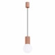 Sollux Lampa wisząca HALO 1 mocca SL.1734