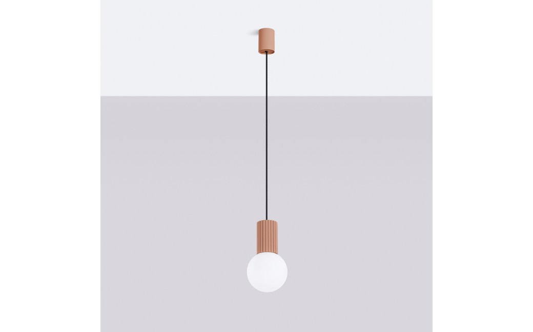 Sollux Lampa wisząca HALO 1 mocca SL.1734