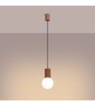 Pendant lamps spheres - Sollux HALO 1 mocca pendant lamp SL.1734 - product 3