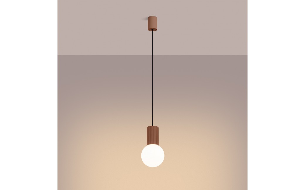 Sollux Lampa wisząca HALO 1 mocca SL.1734