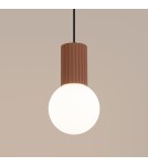 Pendant lamps spheres - Sollux HALO 1 mocca pendant lamp SL.1734 - product 4