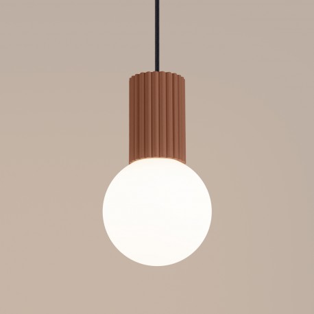 Sollux Lampa wisząca HALO 1 mocca SL.1734