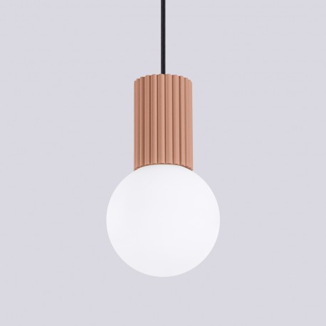 Sollux Lampa wisząca HALO 1 mocca SL.1734