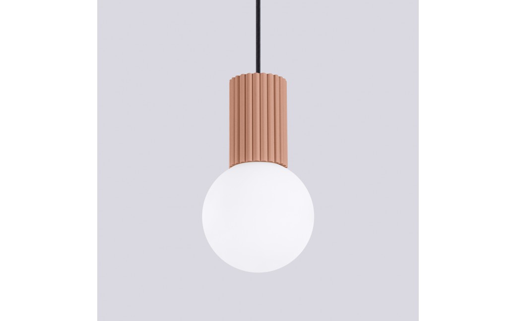 Sollux Lampa wisząca HALO 1 mocca SL.1734