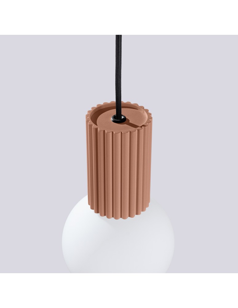 Pendant lamps spheres - Sollux HALO 1 mocca pendant lamp SL.1734 - product kolory-swiatla.pl 7