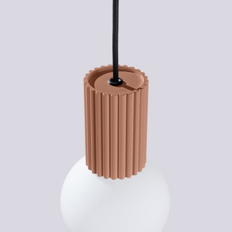 Sollux Lampa wisząca HALO 1 mocca SL.1734