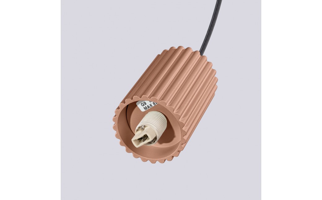 Sollux Lampa wisząca HALO 1 mocca SL.1734