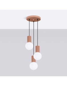 Sollux Lampa wisząca HALO 3P mocca SL.1735 - produkt 2