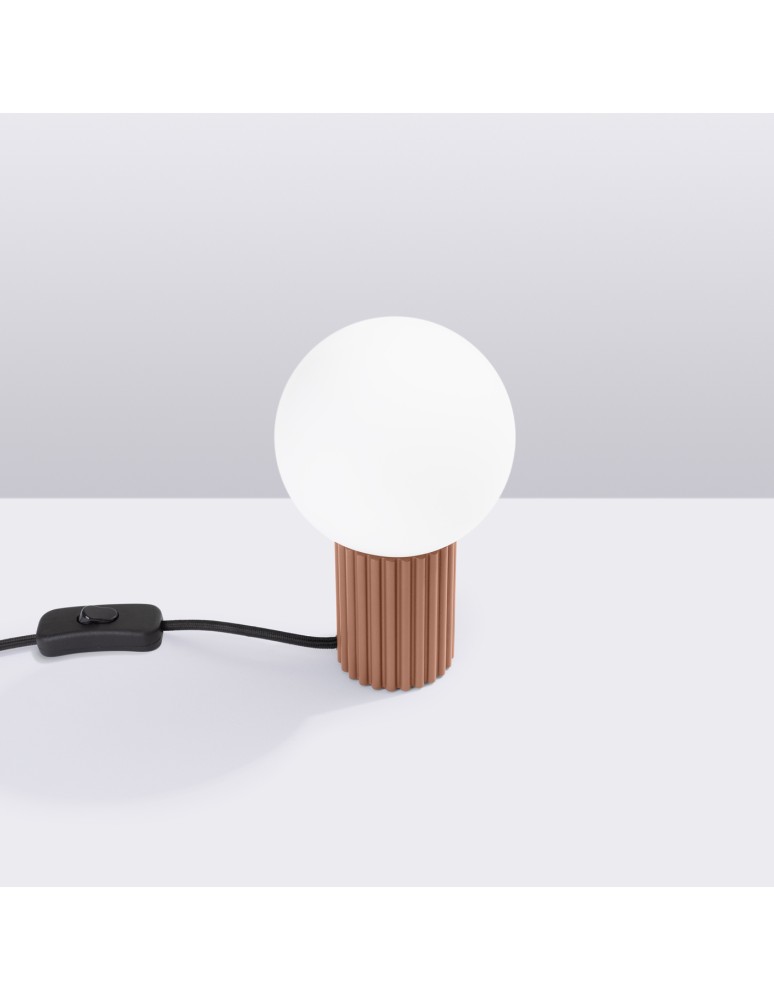 Decorative table lamps - Sollux Desk lamp HALO mocca SL.1736 - product kolory-swiatla.pl 2