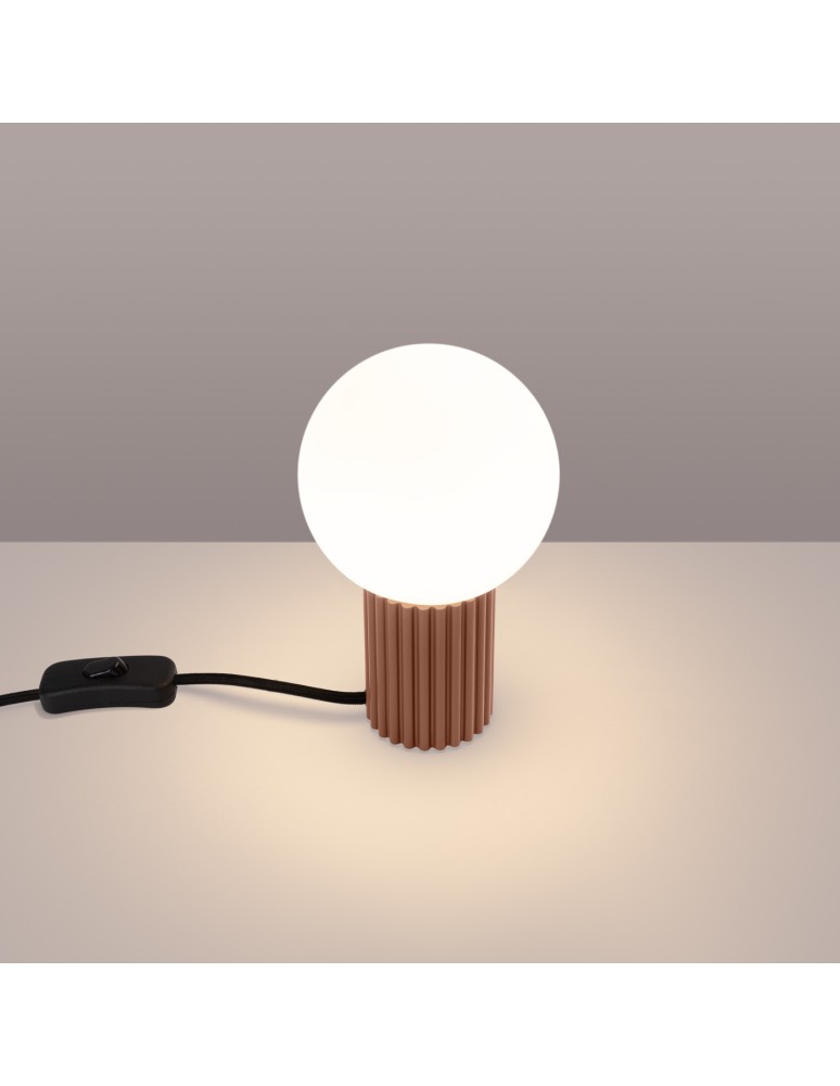 Decorative table lamps - Sollux Desk lamp HALO mocca SL.1736 - product kolory-swiatla.pl 3