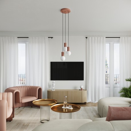 Sollux Lampa biurkowa HALO mocca SL.1736