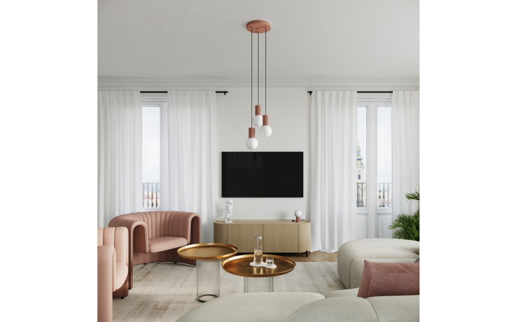 Sollux Lampa biurkowa HALO mocca SL.1736