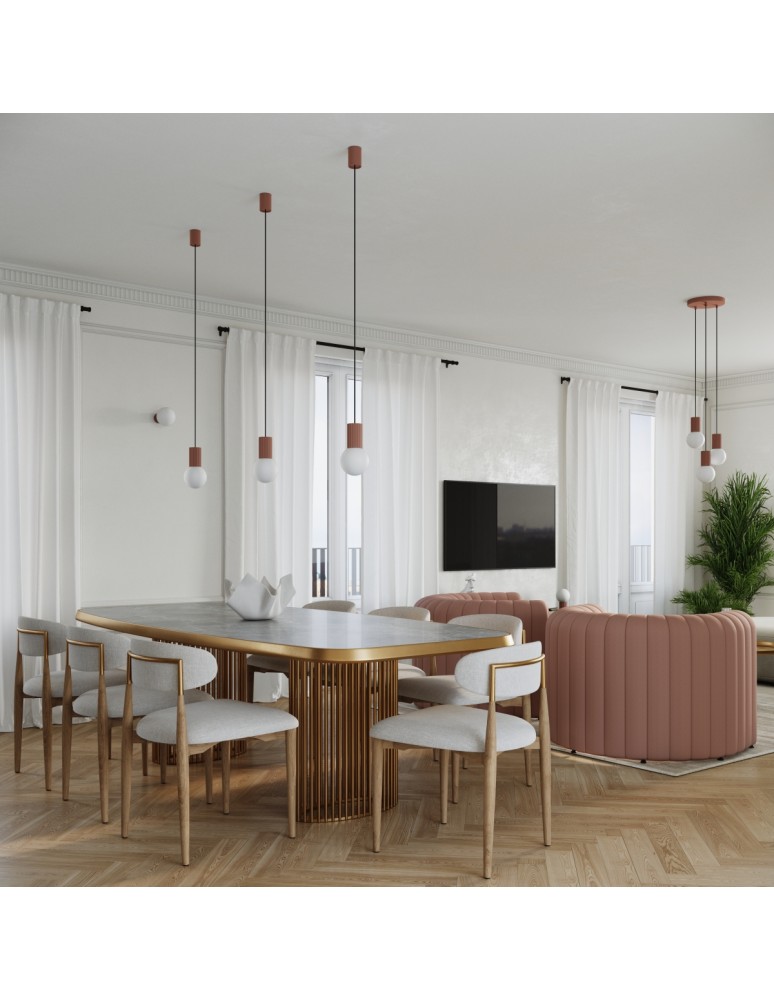 Decorative table lamps - Sollux Desk lamp HALO mocca SL.1736 - product kolory-swiatla.pl 11