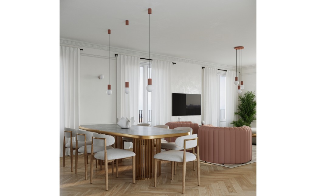 Sollux Lampa biurkowa HALO mocca SL.1736