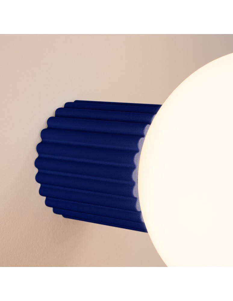 Wall lamps spheres - Sollux Wall lamp HALO ultramarine IP44 SL.1737 - product kolory-swiatla.pl 4