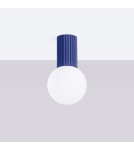 Ceiling lamps spheres - Sollux Plafond HALO ultramarine IP44 SL.1738 - product 2