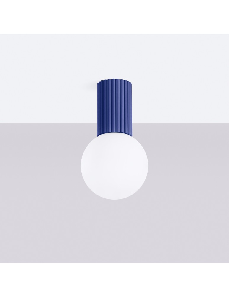 Ceiling lamps spheres - Sollux Plafond HALO ultramarine IP44 SL.1738 - product kolory-swiatla.pl 2