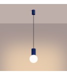 Pendant lamps spheres - Sollux HALO 1 ultramarine pendant lamp SL.1739 - product 3