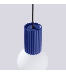 Pendant lamps spheres - Sollux HALO 1 ultramarine pendant lamp SL.1739 - product 7