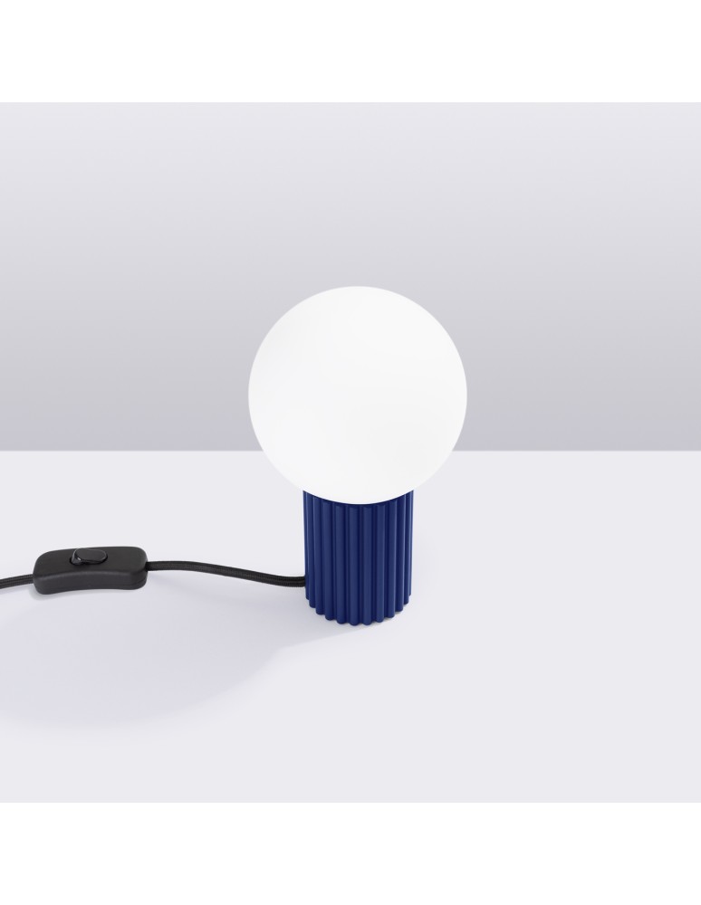 Decorative table lamps - Sollux HALO ultramarine desk lamp SL.1741 - product kolory-swiatla.pl 2