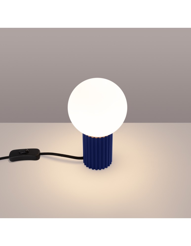 Decorative table lamps - Sollux HALO ultramarine desk lamp SL.1741 - product kolory-swiatla.pl 3