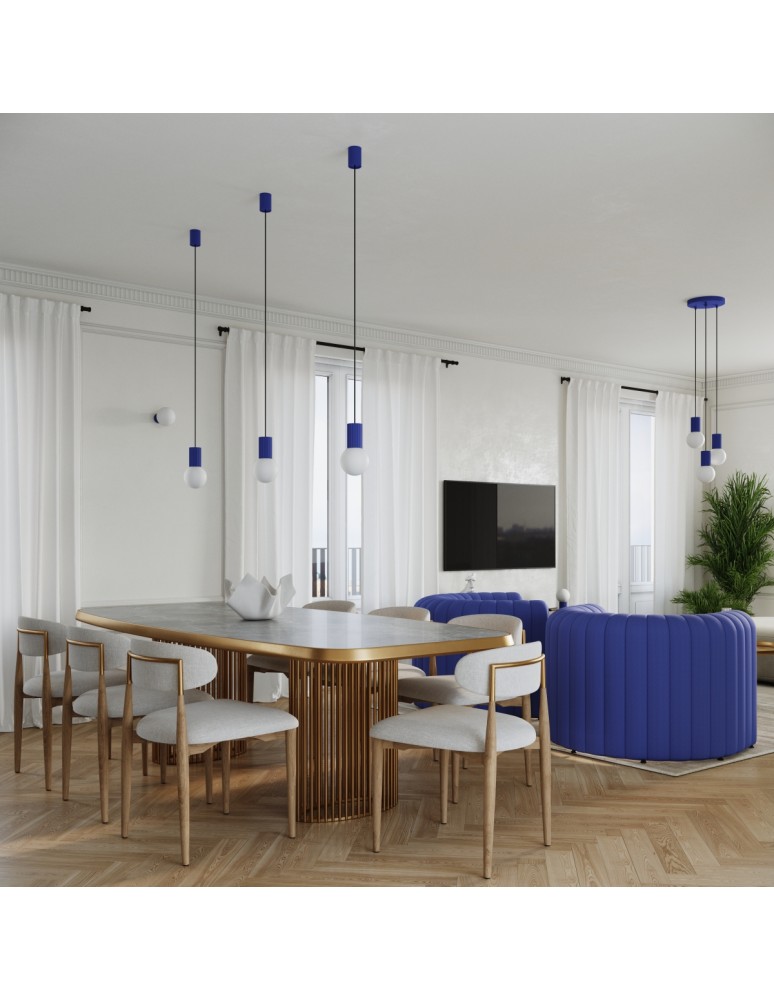 Decorative table lamps - Sollux HALO ultramarine desk lamp SL.1741 - product kolory-swiatla.pl 11